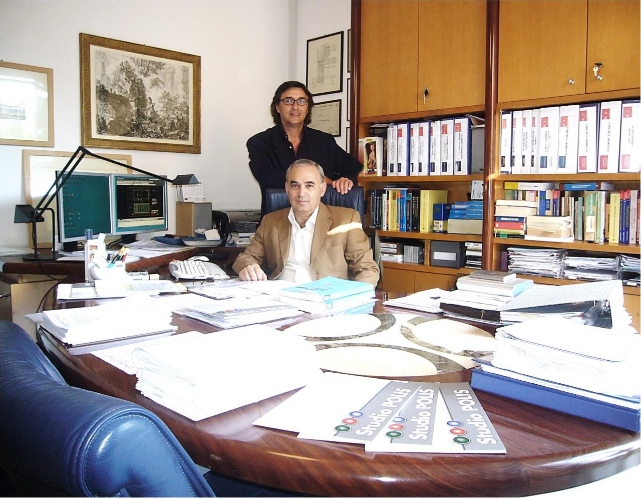 I soci fondatori Giovanni Battista Lo Fazio e Luciano Marigliani