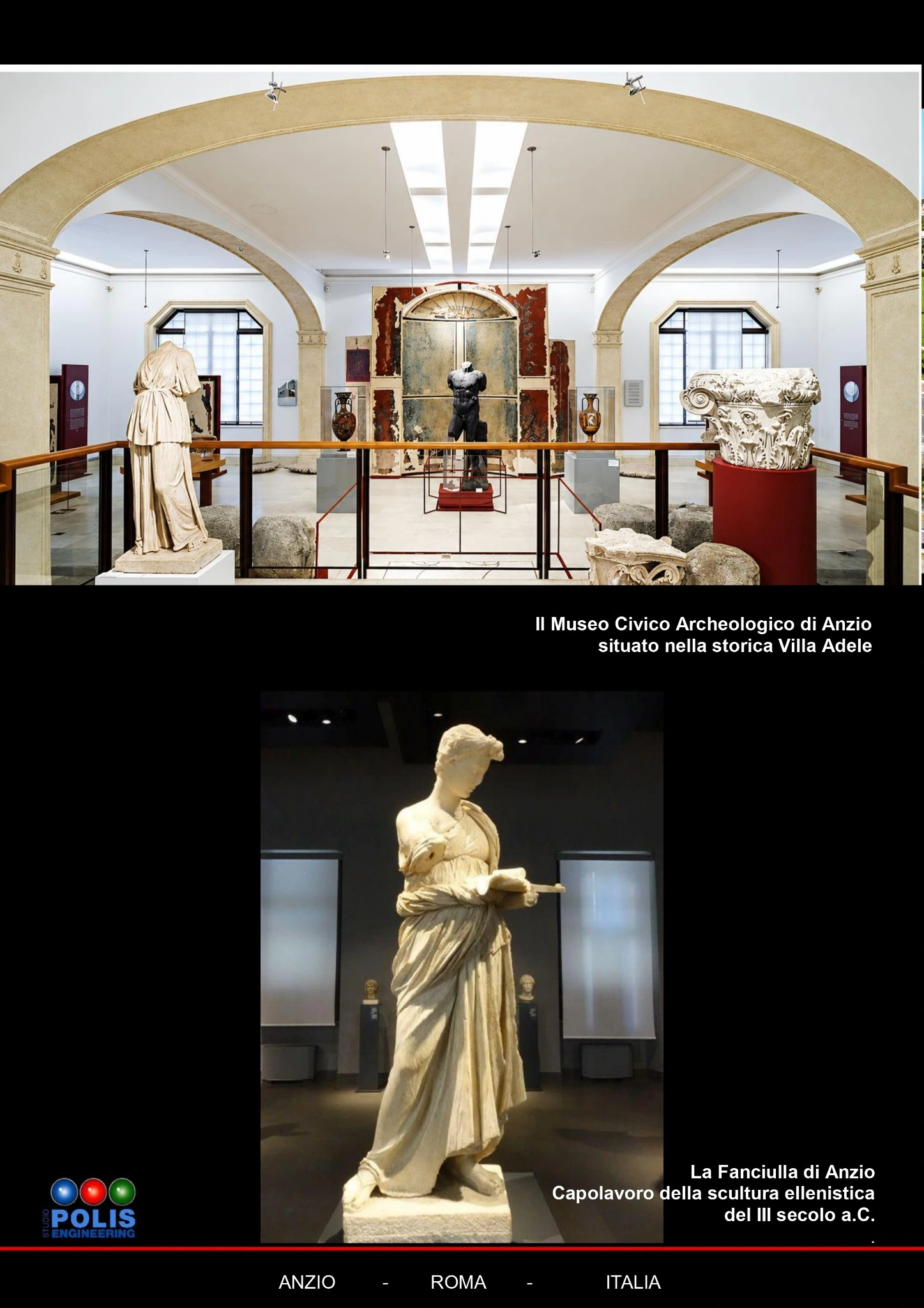 Il Museo Civico Archeologico e la Fanciulla di Anzio